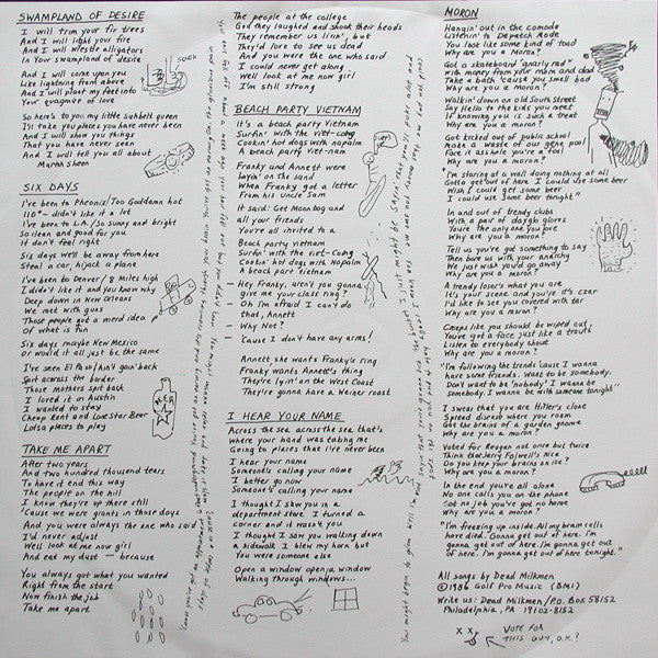 Dead Milkmen, The : Eat Your Paisley (LP,Album)
