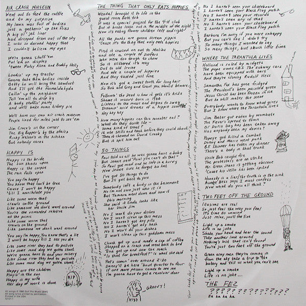 Dead Milkmen, The : Eat Your Paisley (LP,Album)