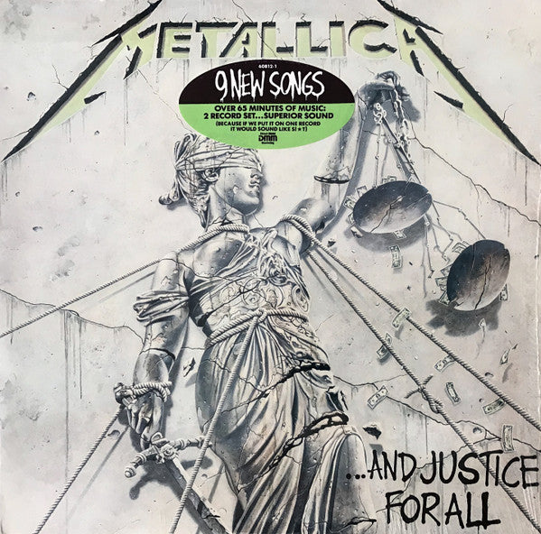 Metallica : ...And Justice For All (LP,Album,Stereo)