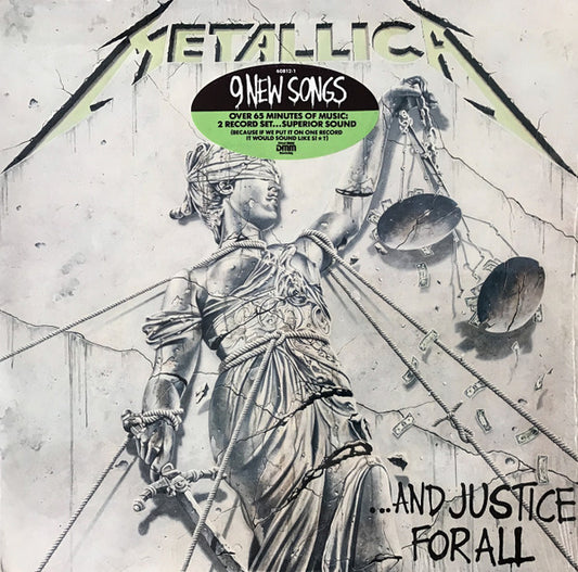 Metallica : ...And Justice For All (LP,Album,Stereo)