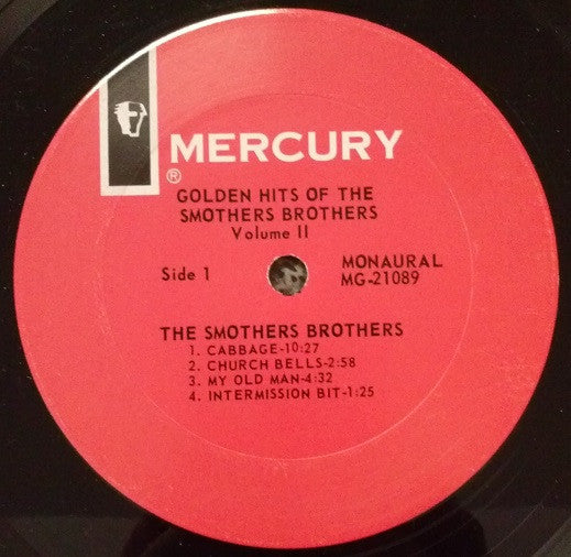 Smothers Brothers : Golden Hits Of The Smothers Brothers Vol. 2 (LP,Album,Mono)