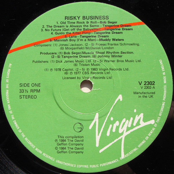 Various : Risky Business (LP,Compilation)