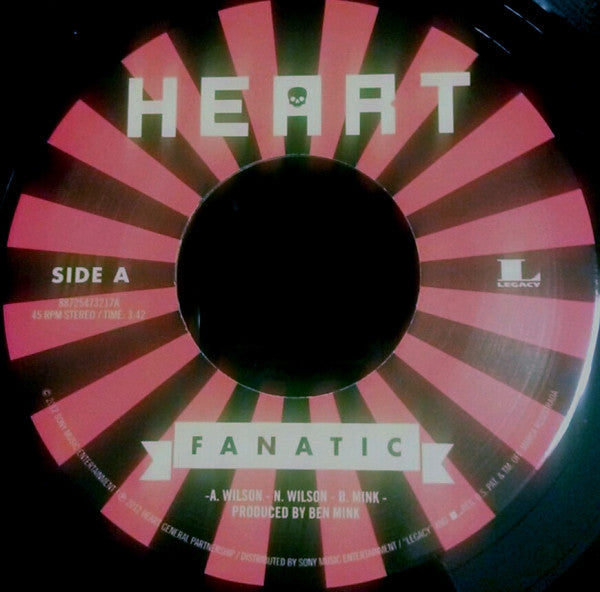 Heart : Fanatic / Barracuda (7",45 RPM)