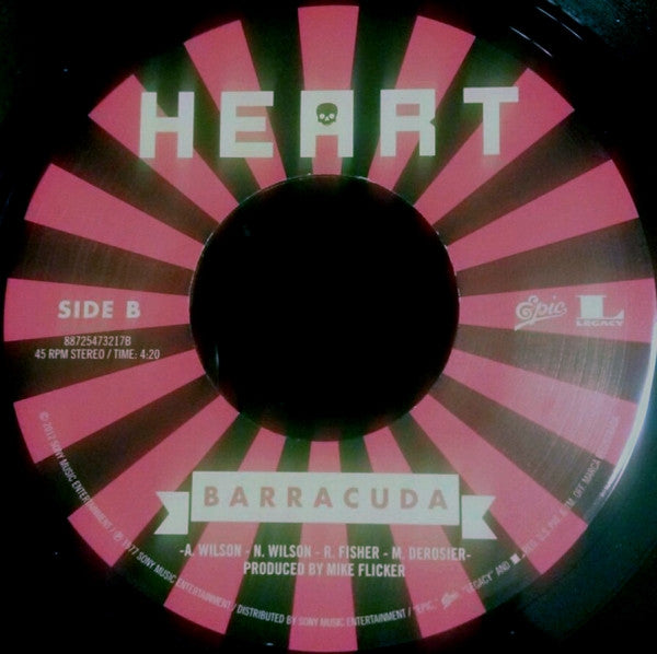 Heart : Fanatic / Barracuda (7",45 RPM)