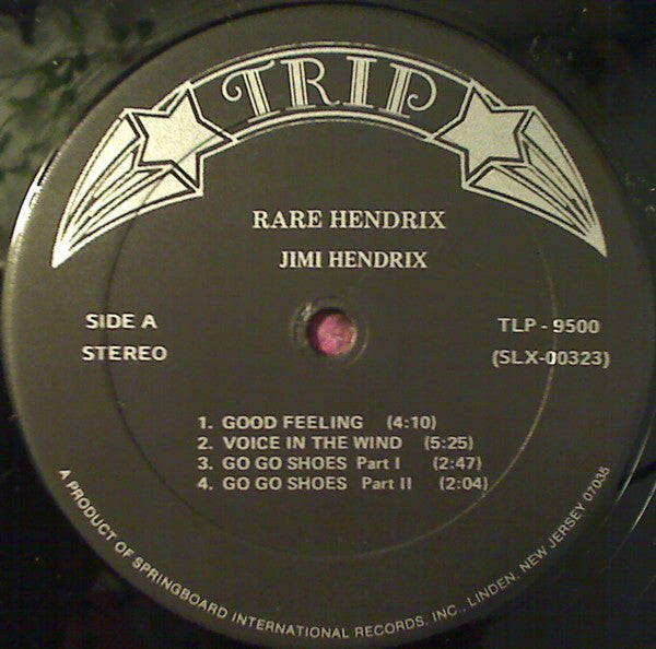 Jimi Hendrix : Rare Hendrix (LP,Album)