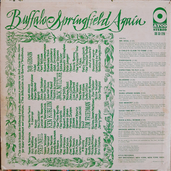 Buffalo Springfield : Buffalo Springfield Again (LP,Album,Stereo)
