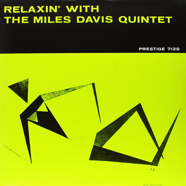 Miles Davis Quintet, The : Relaxin' With The Miles Davis Quintet (LP,Album,Reissue,Mono)