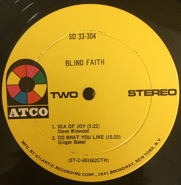 Blind Faith (2) : Blind Faith (LP,Album,Stereo)