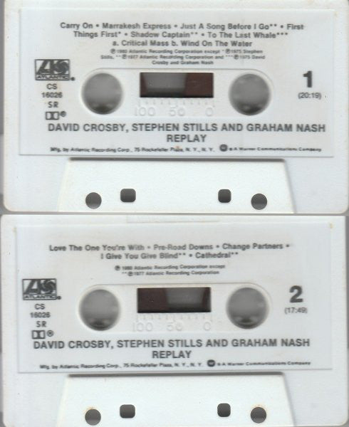 Crosby, Stills & Nash : Replay (Compilation)