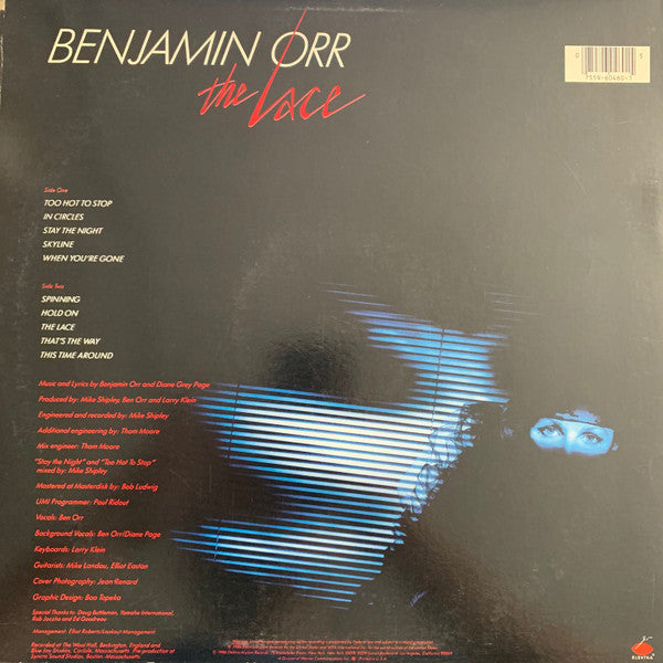 Benjamin Orr : The Lace (LP,Album)