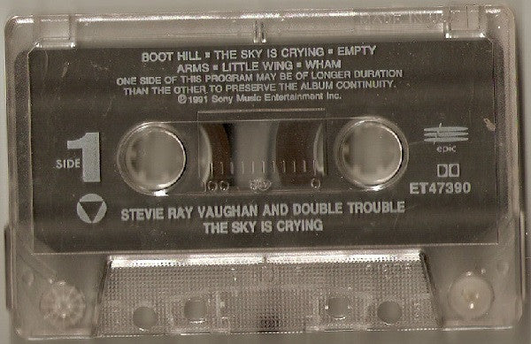 Stevie Ray Vaughan & Double Trouble : The Sky Is Crying (Album)