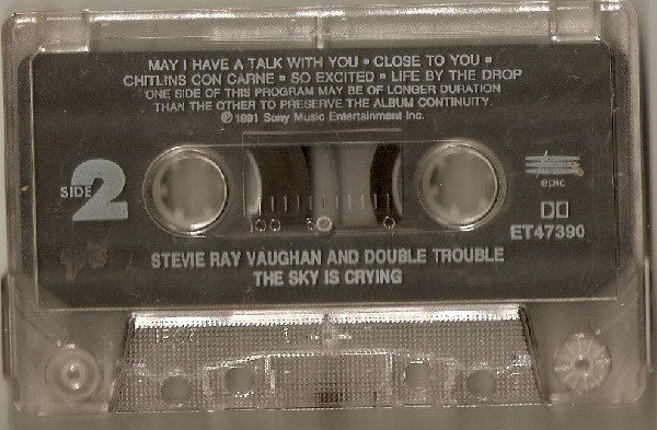 Stevie Ray Vaughan & Double Trouble : The Sky Is Crying (Album)