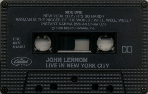 John Lennon : Live In New York City (Album,Club Edition)