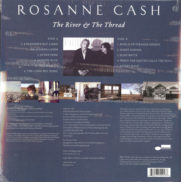 Rosanne Cash : The River & The Thread (LP,Album)