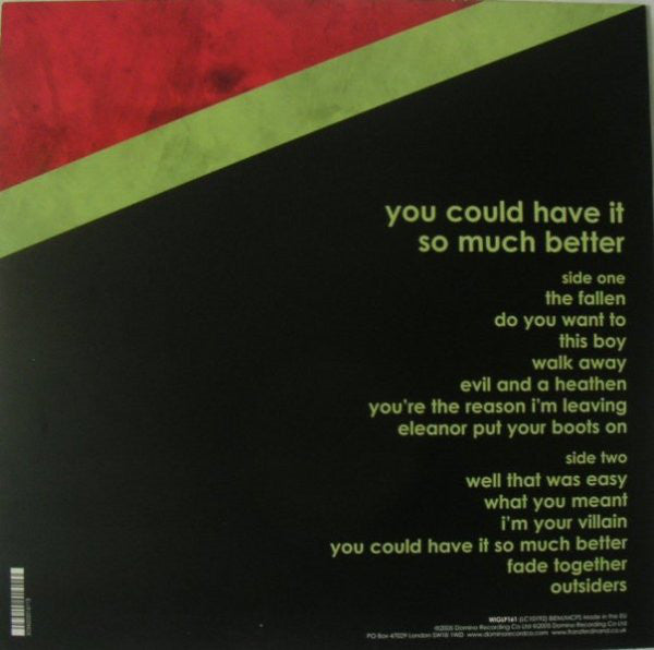 Franz Ferdinand : You Could Have It So Much Better (LP,Album)