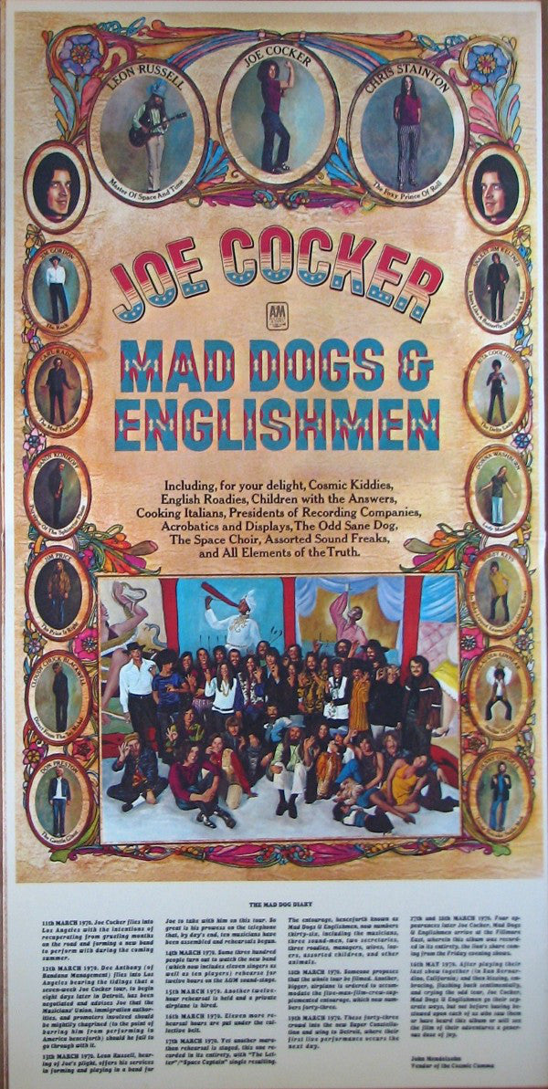 Joe Cocker : Mad Dogs & Englishmen (LP,Album)