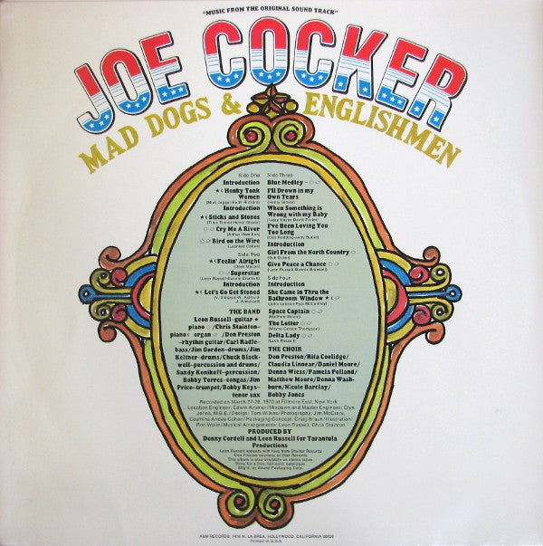 Joe Cocker : Mad Dogs & Englishmen (LP,Album)