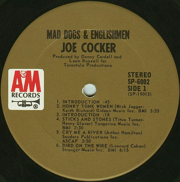 Joe Cocker : Mad Dogs & Englishmen (LP,Album)
