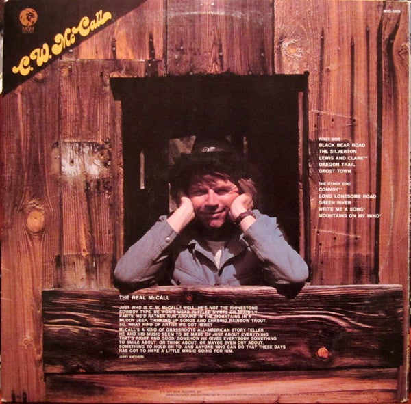 C.W. McCall : Black Bear Road (LP,Album)