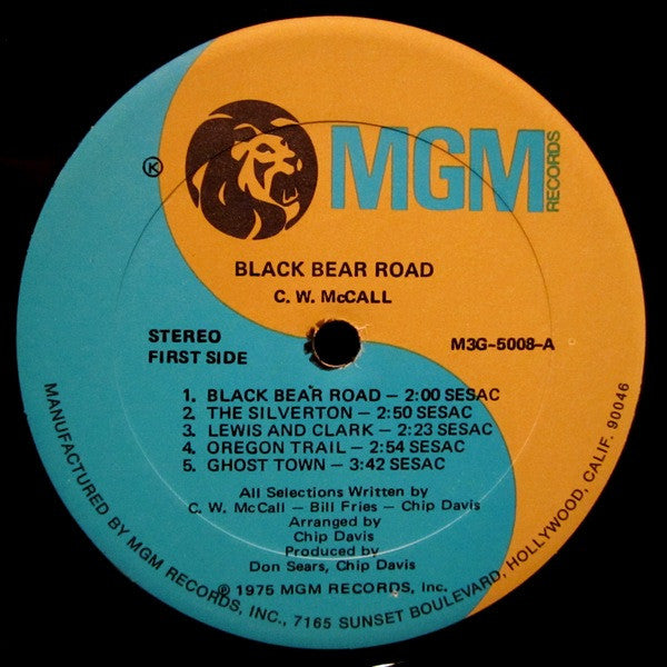 C.W. McCall : Black Bear Road (LP,Album)