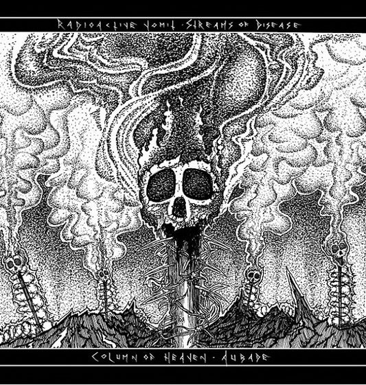 Radioactive Vomit / Column Of Heaven : Streams Of Disease / Aubade (7",33 ⅓ RPM,EP,Limited Edition)
