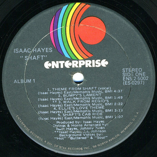 Isaac Hayes : Shaft (LP,Album,Stereo)