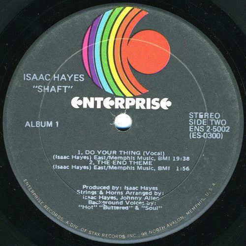 Isaac Hayes : Shaft (LP,Album,Stereo)