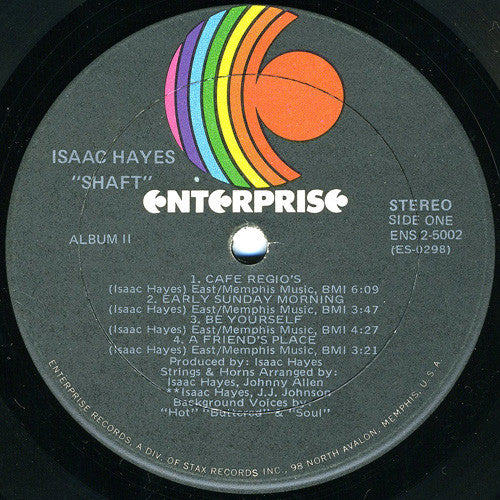 Isaac Hayes : Shaft (LP,Album,Stereo)