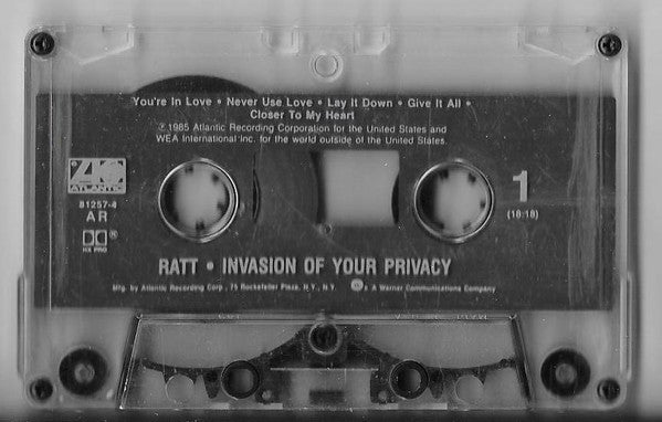 Ratt : Invasion Of Your Privacy (Album)