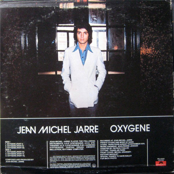 Jean-Michel Jarre : Oxygène (LP,Album)
