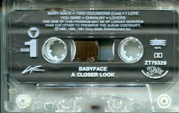 Babyface : A Closer Look (Album)