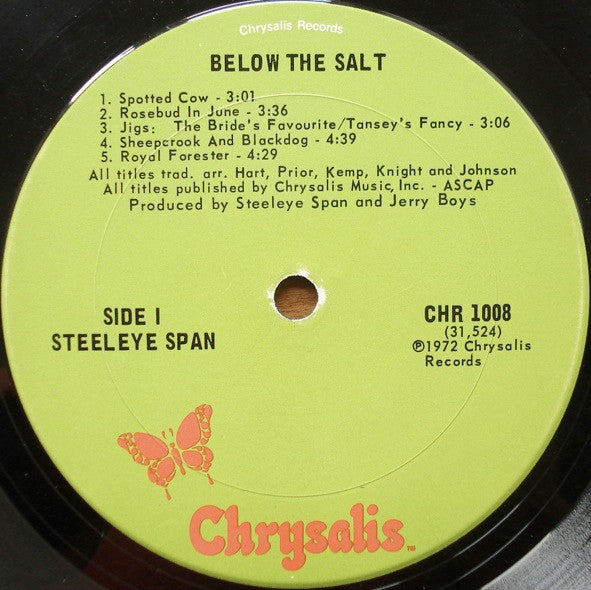 Steeleye Span : Below The Salt (LP,Album)