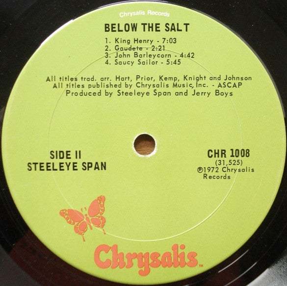 Steeleye Span : Below The Salt (LP,Album)