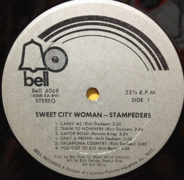 Stampeders, The : Sweet City Woman (LP,Album)