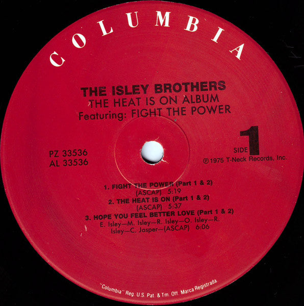 Isley Brothers, The : The Heat Is On (LP,Album,Reissue)