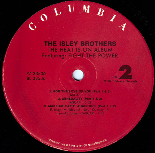 Isley Brothers, The : The Heat Is On (LP,Album,Reissue)