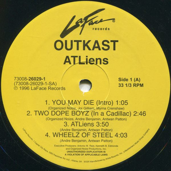 OutKast : ATLiens (LP,Album,Reissue)