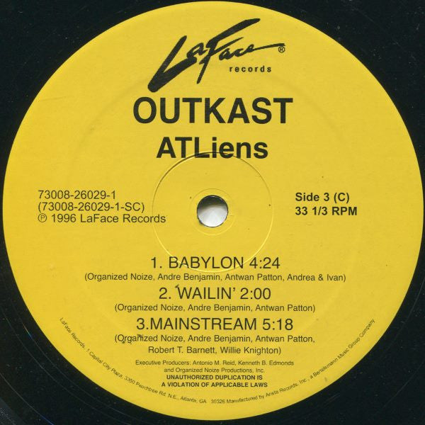 OutKast : ATLiens (LP,Album,Reissue)