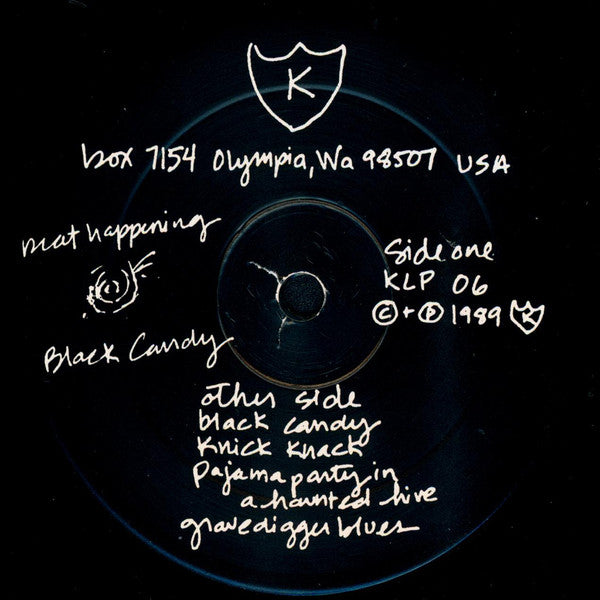 Beat Happening : Black Candy (LP,Album,Repress)