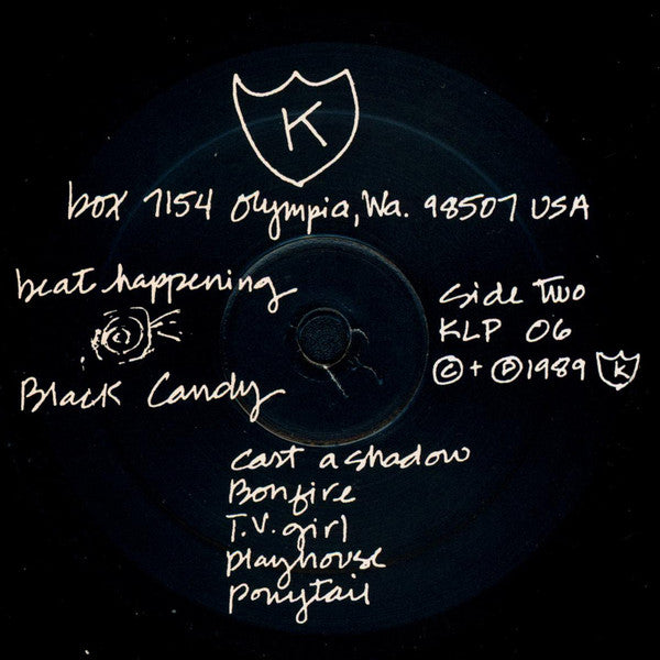 Beat Happening : Black Candy (LP,Album,Repress)