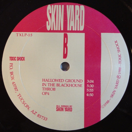 Skin Yard : Hallowed Ground (LP,Album)