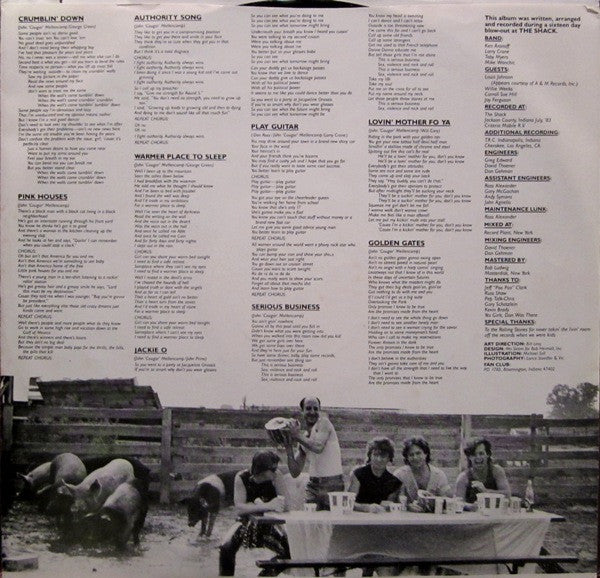 John Cougar Mellencamp : Uh-Huh (LP,Album)