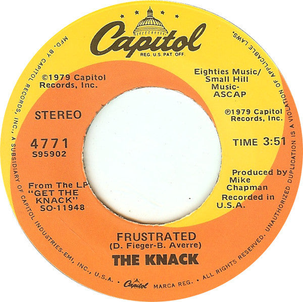 Knack (3), The : Good Girls Don't (7",45 RPM)