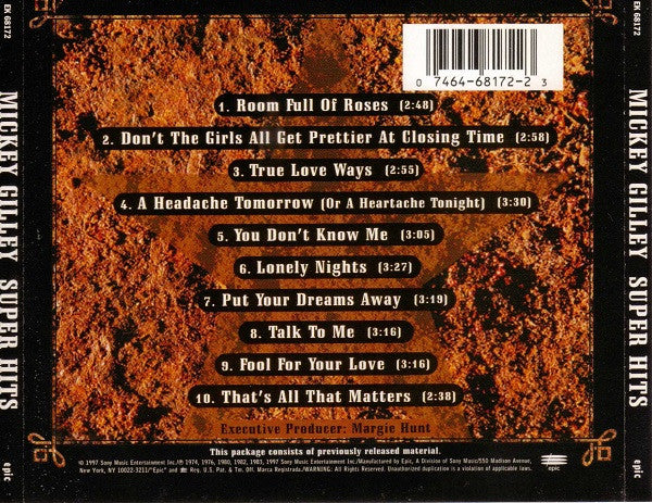 Mickey Gilley : Super Hits (Compilation)