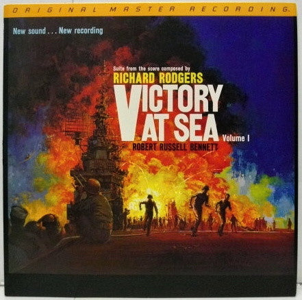 Richard Rodgers  , Robert Russell Bennett : Victory At Sea (LP,Album,Remastered,Stereo)