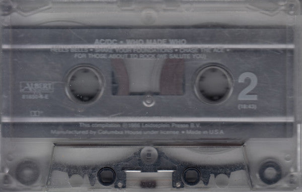 AC/DC : Who Made Who (Compilation,Club Edition)