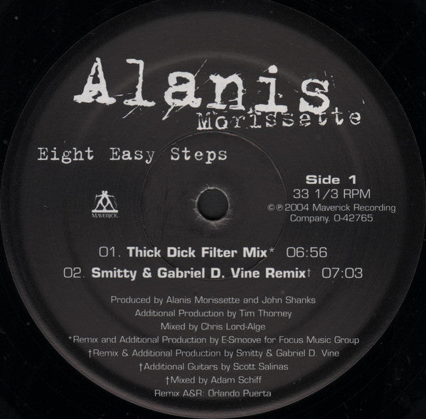 Alanis Morissette : Eight Easy Steps (12",33 ⅓ RPM)