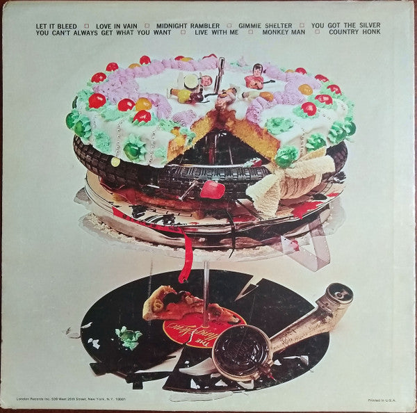 Rolling Stones, The : Let It Bleed (LP,Album,Stereo)