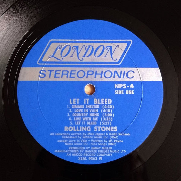 Rolling Stones, The : Let It Bleed (LP,Album,Stereo)