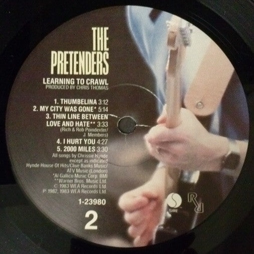 Pretenders, The : Learning To Crawl (LP,Album,Stereo)